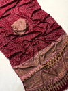 Tew Pure Creap Silk With Ajrakh Print Saree Wholesale Suppliers In India